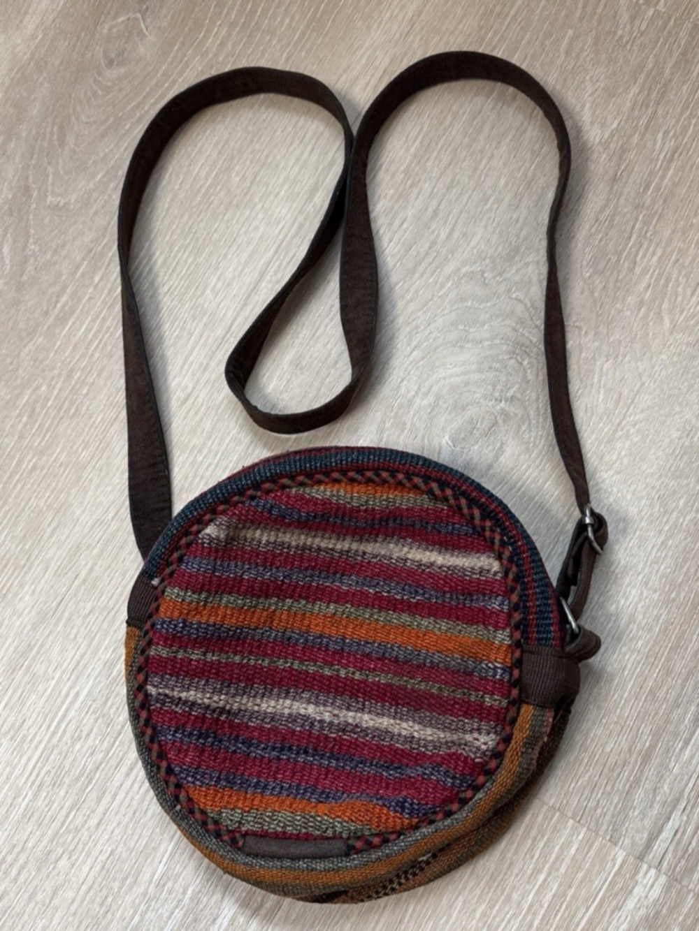 Vintage Kilim Wool Crossbody Bag | Handmade Boho Hippie Western Y2K